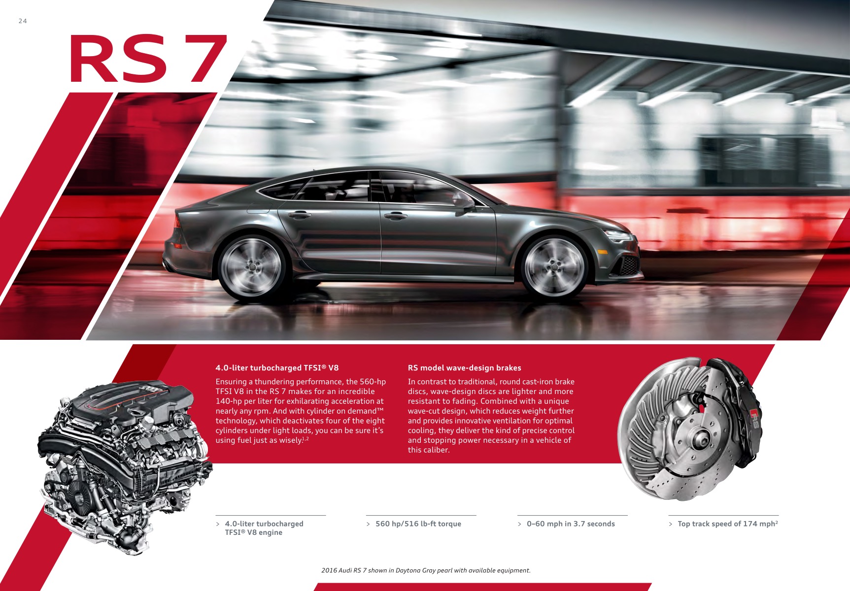 2016 Audi A7 Brochure Page 40